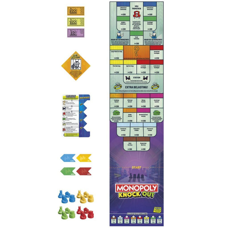 Laad de afbeelding in de Gallery-viewer, Hasbro Gaming Monopoly Knockout
