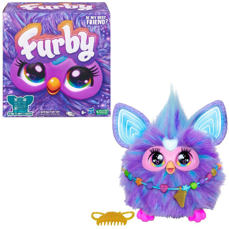 Laad de afbeelding in de Gallery-viewer, Hasbro Furby + Geluid Paars
