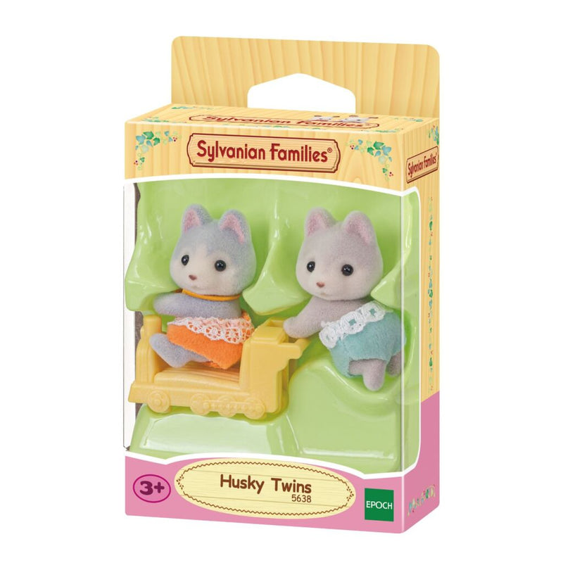 Laad de afbeelding in de Gallery-viewer, Sylvanian Families 5638 Husky Twins
