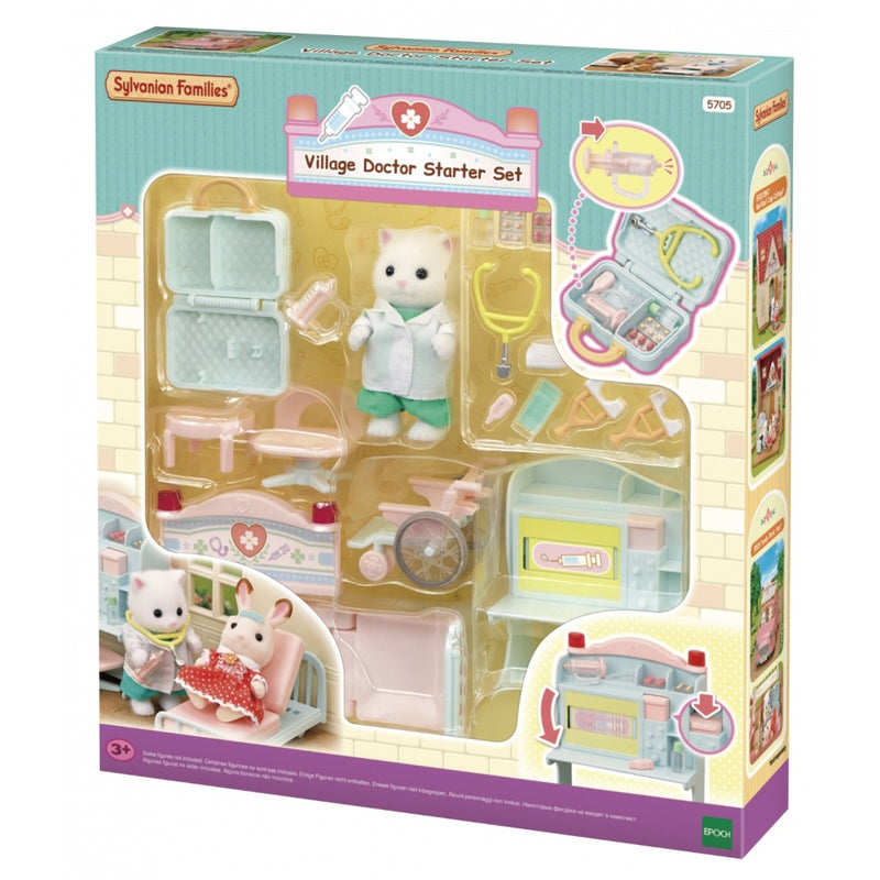 Laad de afbeelding in de Gallery-viewer, Sylvanian Families 5705 Dokter Speelset
