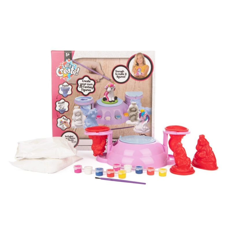 Laad de afbeelding in de Gallery-viewer, Lets Create! Gipsstation Eenhoorn Deluxe
