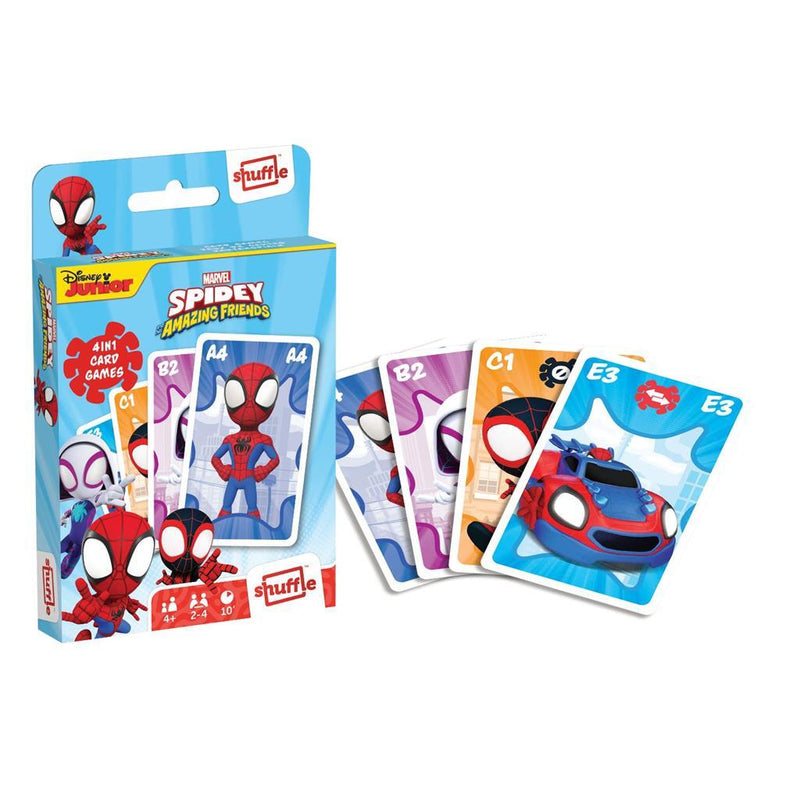 Laad de afbeelding in de Gallery-viewer, Shuffle Spidey 4In1 Kaarten
