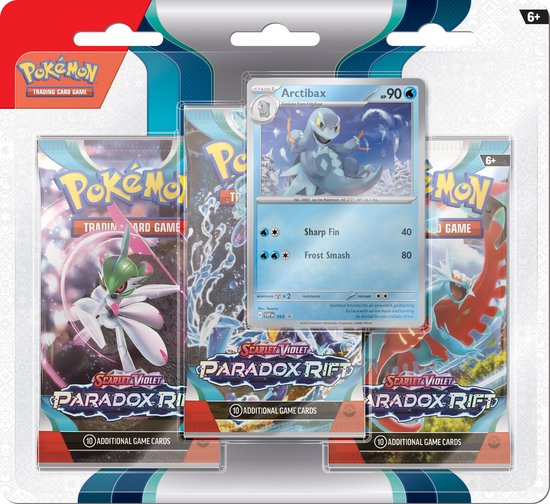 Pokemon - Paradox Rift 3-Pack Blister - Arctibax