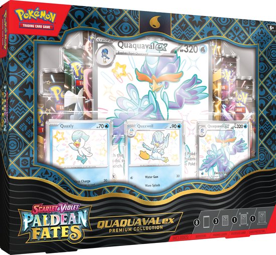 Pokemon - Paldean Fates Premium Collection - Quaquaval EX