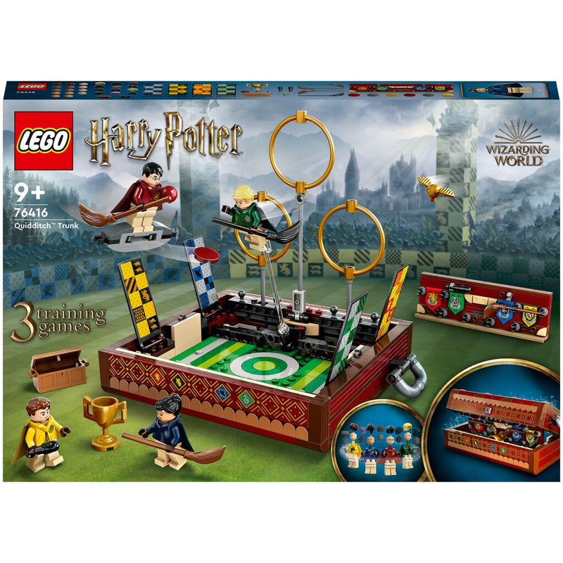 Laad de afbeelding in de Gallery-viewer, Lego Harry Potter 76416 Zwerkbal Hutkoffer
