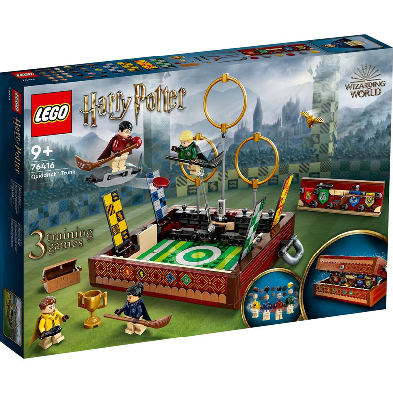 Laad de afbeelding in de Gallery-viewer, Lego Harry Potter 76416 Zwerkbal Hutkoffer
