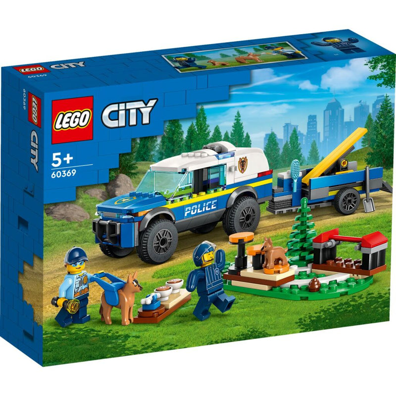 Laad de afbeelding in de Gallery-viewer, Lego City 60369 Mobiele Training Voor Politiehonden
