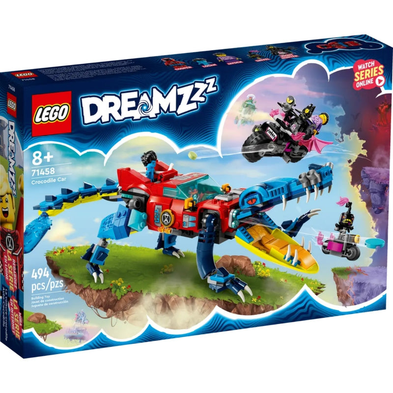 Laad de afbeelding in de Gallery-viewer, Lego Dreamzzz 71458 Krokodilauto
