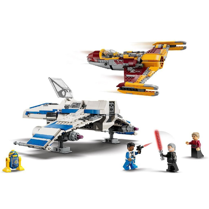 Laad de afbeelding in de Gallery-viewer, Lego Star Wars 75364 New Republic E-Wing Vs Shin Hati&#039;S Starfighter
