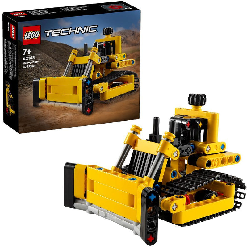 Laad de afbeelding in de Gallery-viewer, Lego Technic 42163 Zware Bulldozer
