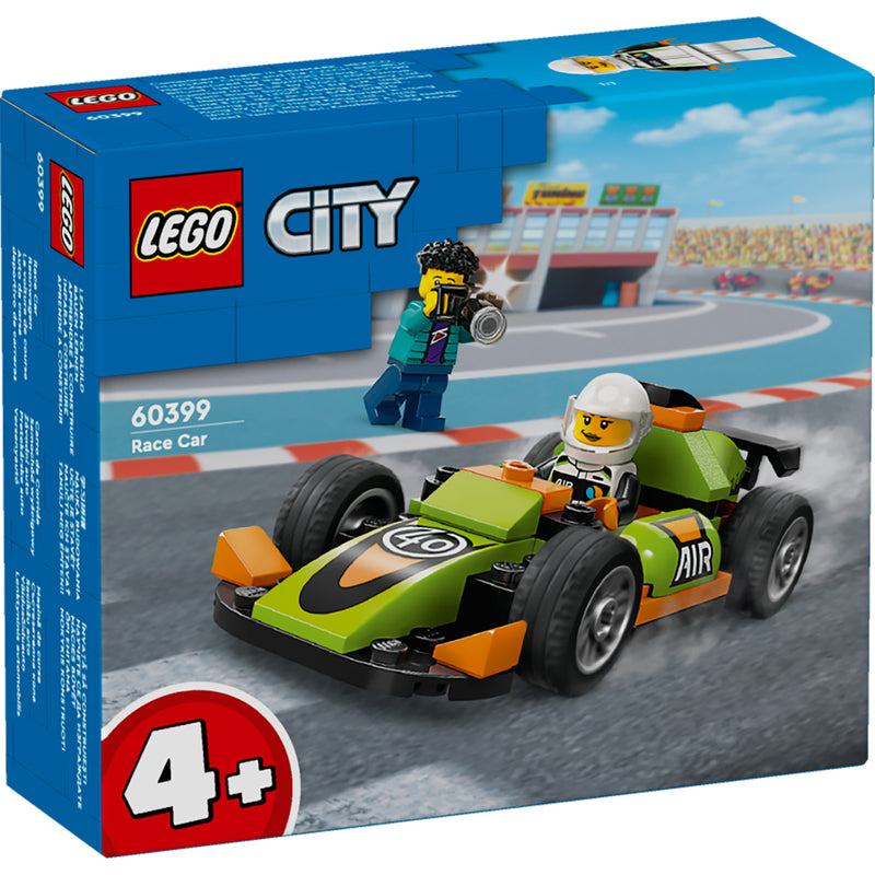 Laad de afbeelding in de Gallery-viewer, Lego City 60399 Groene Racewagen
