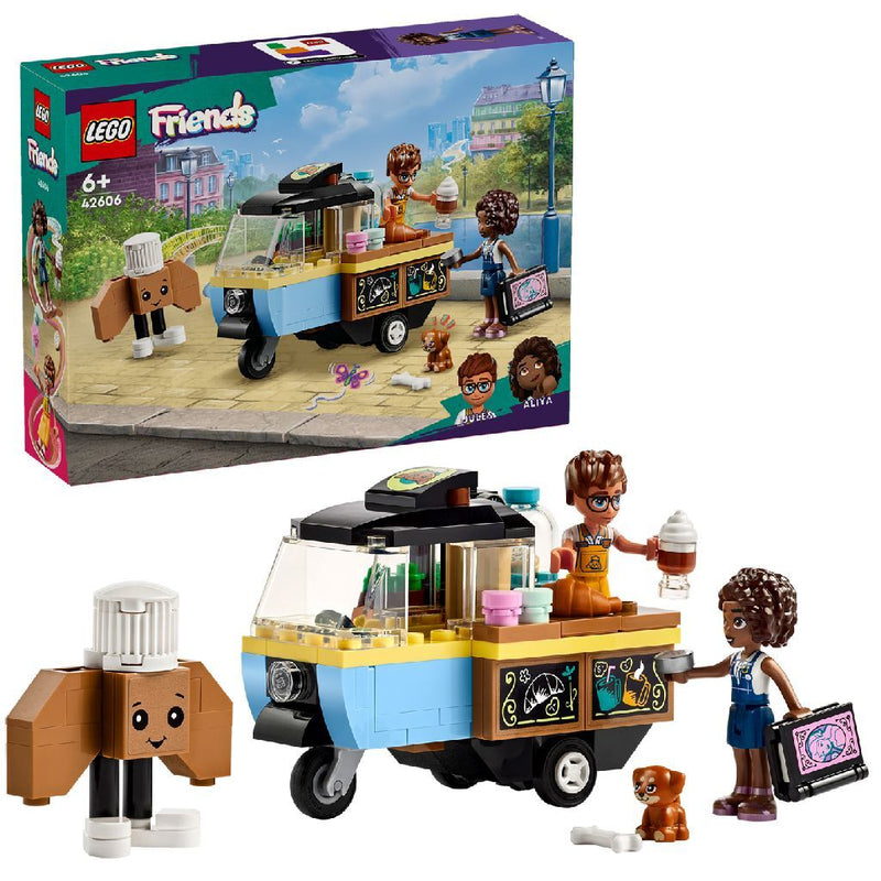 Laad de afbeelding in de Gallery-viewer, Lego Friends 42606 Bakkersfoodtruck
