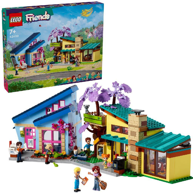 Laad de afbeelding in de Gallery-viewer, Lego Friends 42620 Olly En Paisleys Huizen
