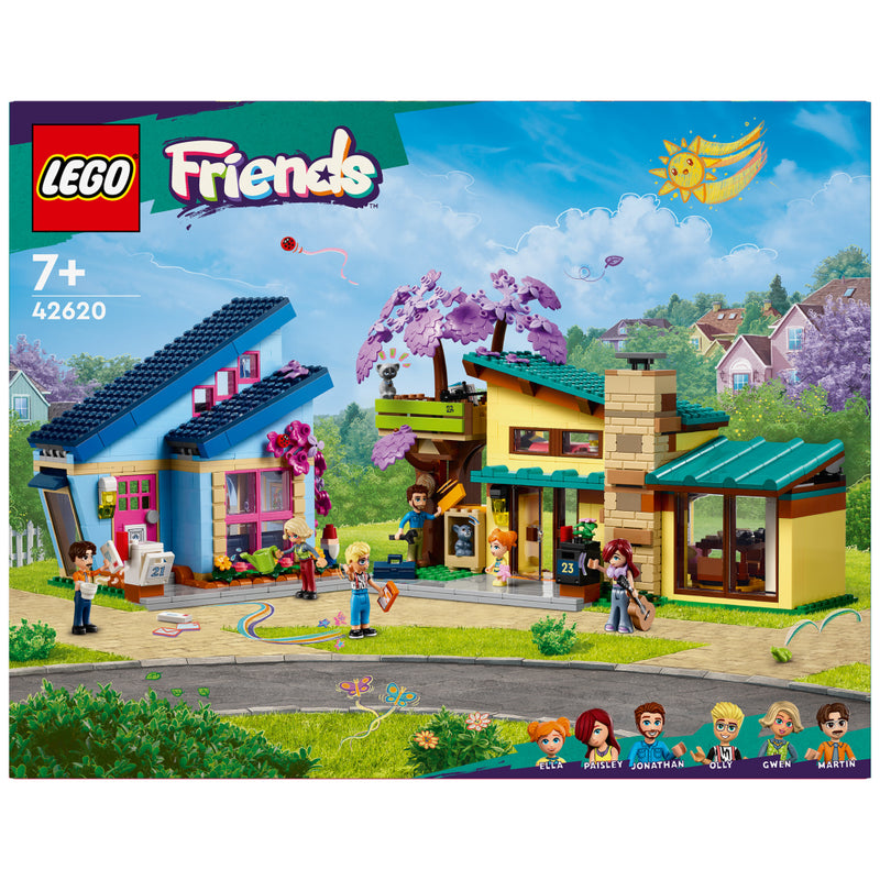 Laad de afbeelding in de Gallery-viewer, Lego Friends 42620 Olly En Paisleys Huizen
