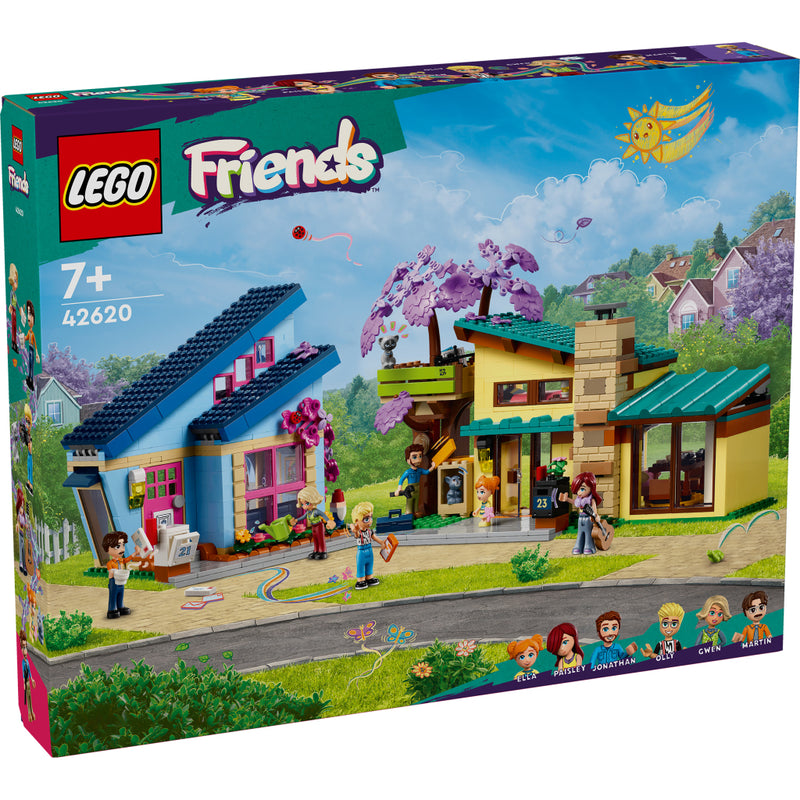 Laad de afbeelding in de Gallery-viewer, Lego Friends 42620 Olly En Paisleys Huizen
