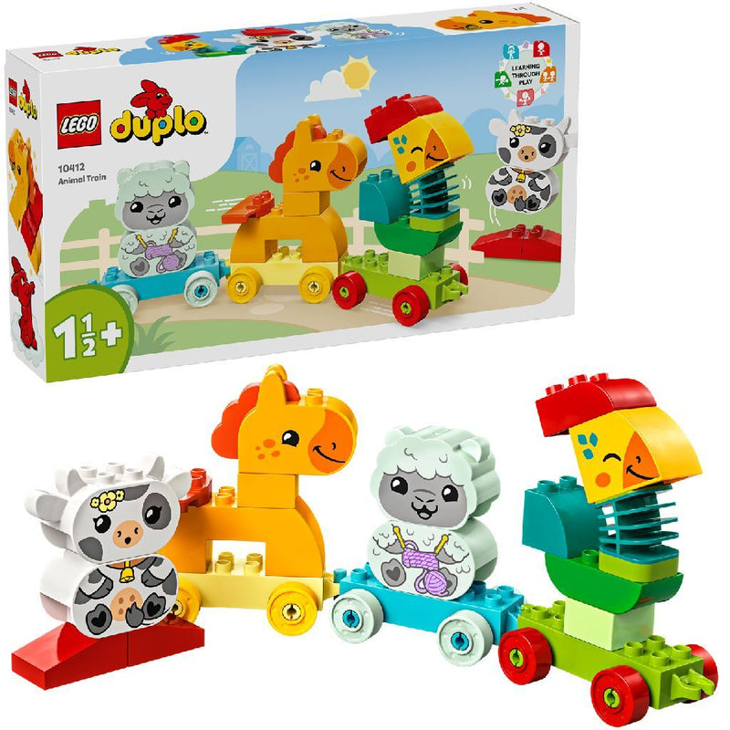 Laad de afbeelding in de Gallery-viewer, Lego Duplo 10412 Dierentrein
