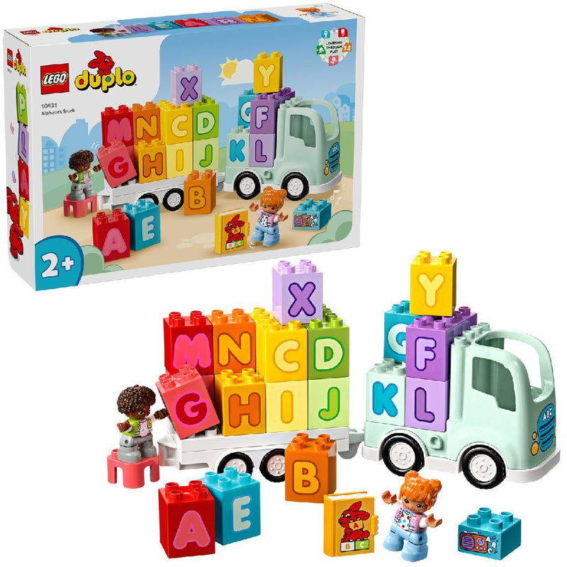 Laad de afbeelding in de Gallery-viewer, Lego Duplo 10421 Alfabetvrachtwagen
