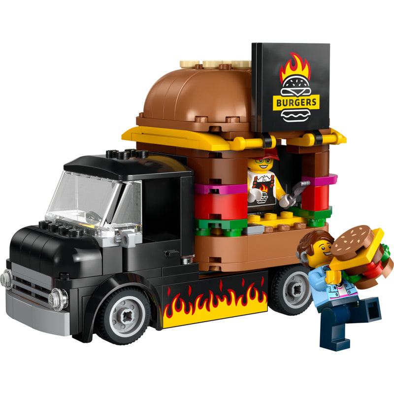 Laad de afbeelding in de Gallery-viewer, Lego City 60404 Hamburgertruck
