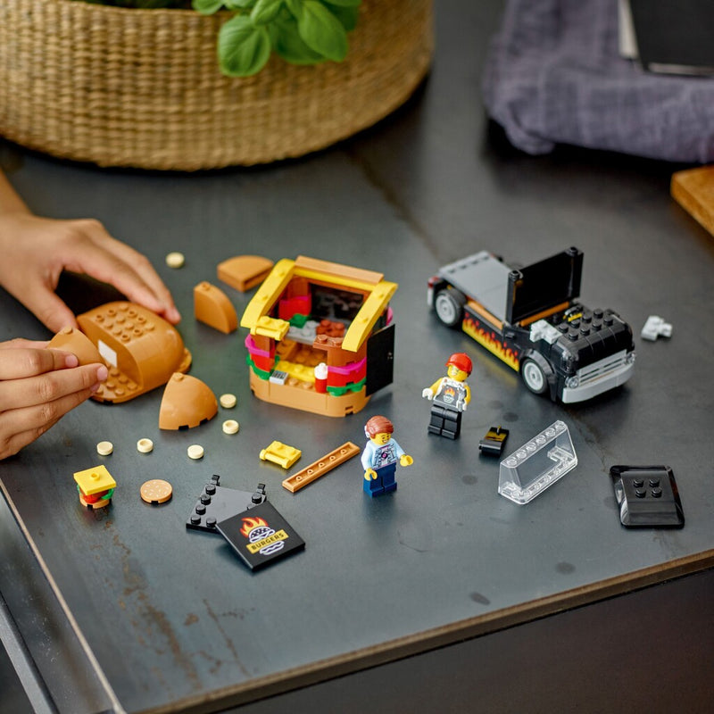 Laad de afbeelding in de Gallery-viewer, Lego City 60404 Hamburgertruck

