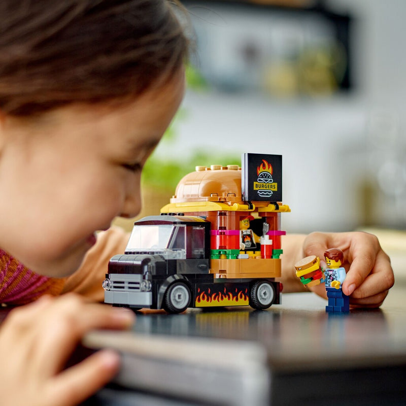 Laad de afbeelding in de Gallery-viewer, Lego City 60404 Hamburgertruck
