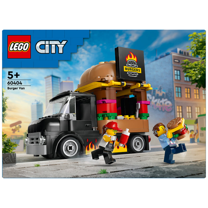 Laad de afbeelding in de Gallery-viewer, Lego City 60404 Hamburgertruck

