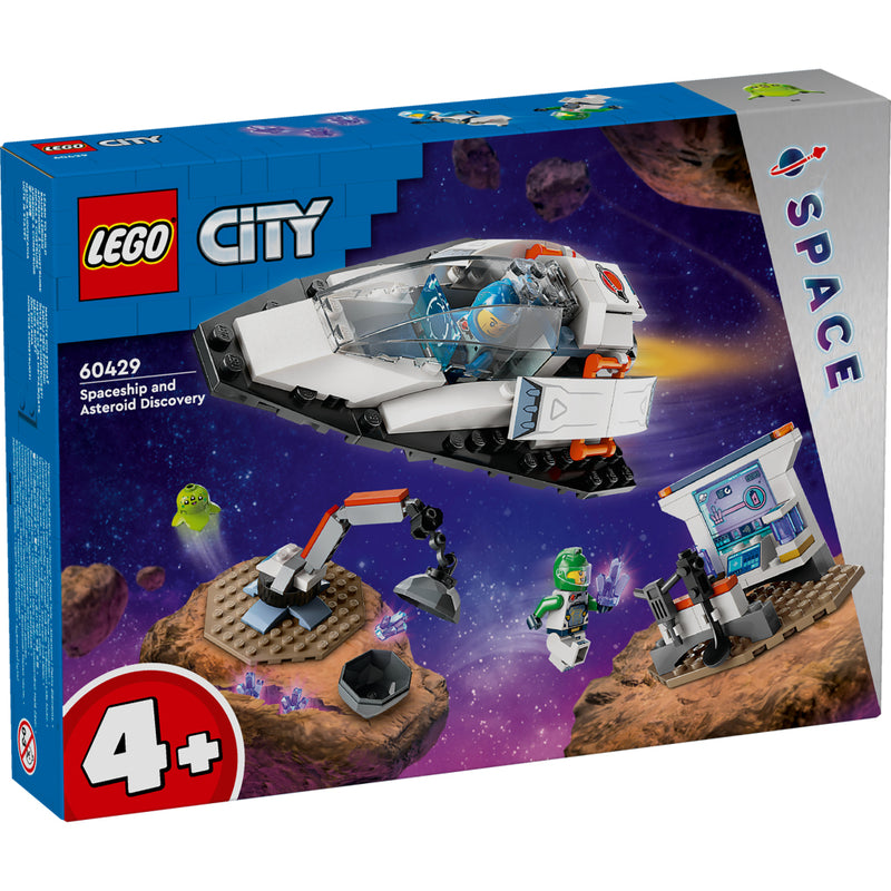 Laad de afbeelding in de Gallery-viewer, Lego City 60429 Space Ruimteschip En Ontdekking Van Astero&Iuml;De
