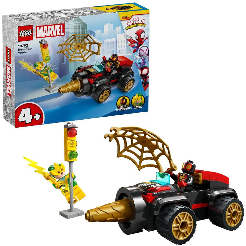 Laad de afbeelding in de Gallery-viewer, Lego Spidey 10792 Drill Spinning Vehicle
