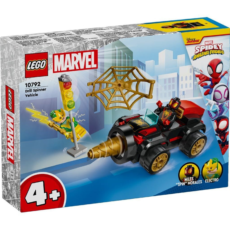 Laad de afbeelding in de Gallery-viewer, Lego Spidey 10792 Drill Spinning Vehicle
