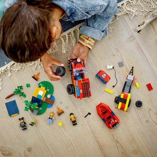 Lego City 60412 Brandweerauto Met Reddingsboot
