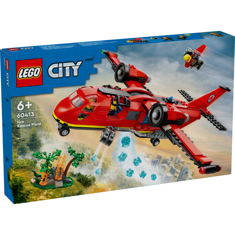 Laad de afbeelding in de Gallery-viewer, Lego City 60413 Brandweervliegtuig
