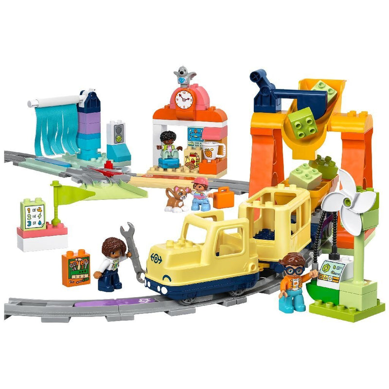 Laad de afbeelding in de Gallery-viewer, Lego Duplo 10428 Grote Interactieve Buurttrein
