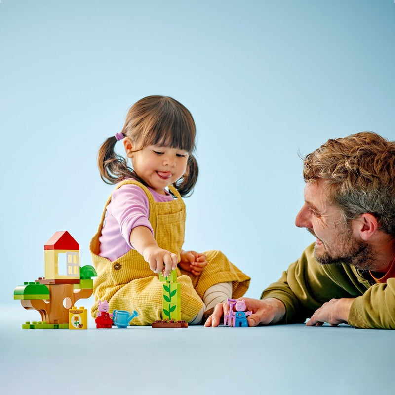 Laad de afbeelding in de Gallery-viewer, Lego 10431 Duplo Peppa Pig Tuin En Boomhut
