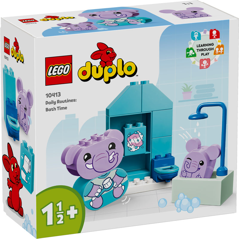 Laad de afbeelding in de Gallery-viewer, Lego Duplo 10413 Dagelijkse Gewoontes In Bad
