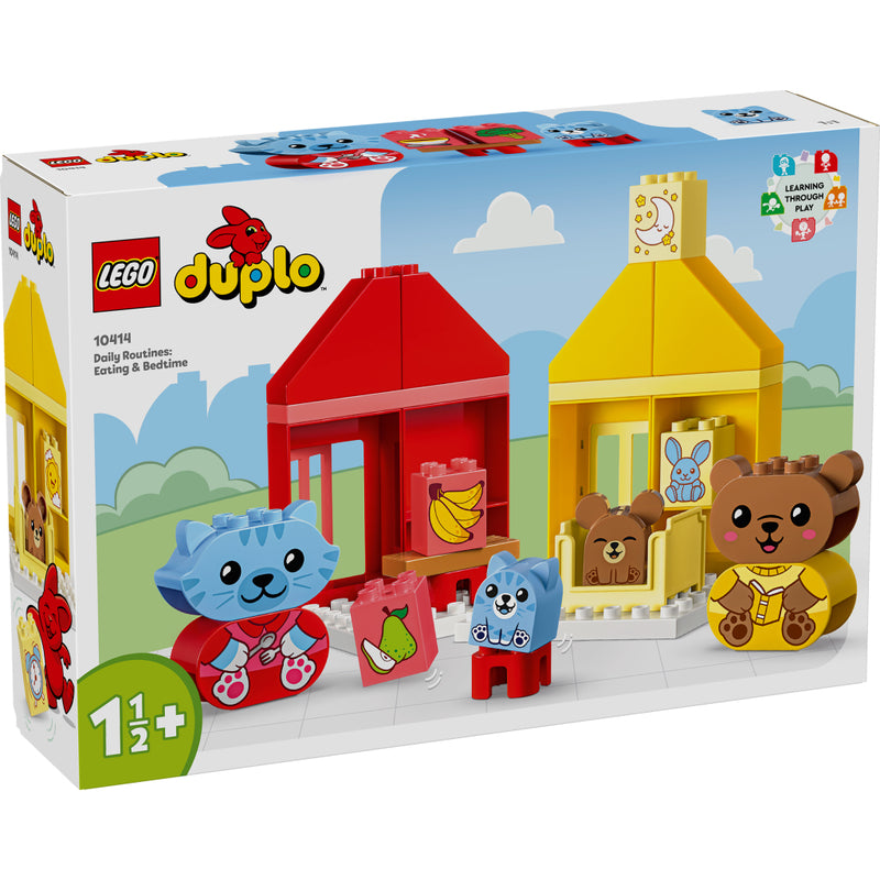 Laad de afbeelding in de Gallery-viewer, Lego Duplo 10414 Dagelijkse Gewoontes Eten En Slapen
