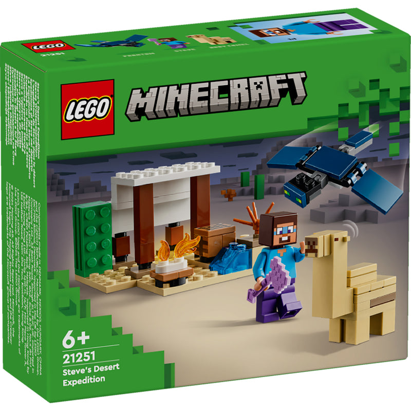 Laad de afbeelding in de Gallery-viewer, Lego Minecraft 21251 Steve&#039;S Desert Expedition
