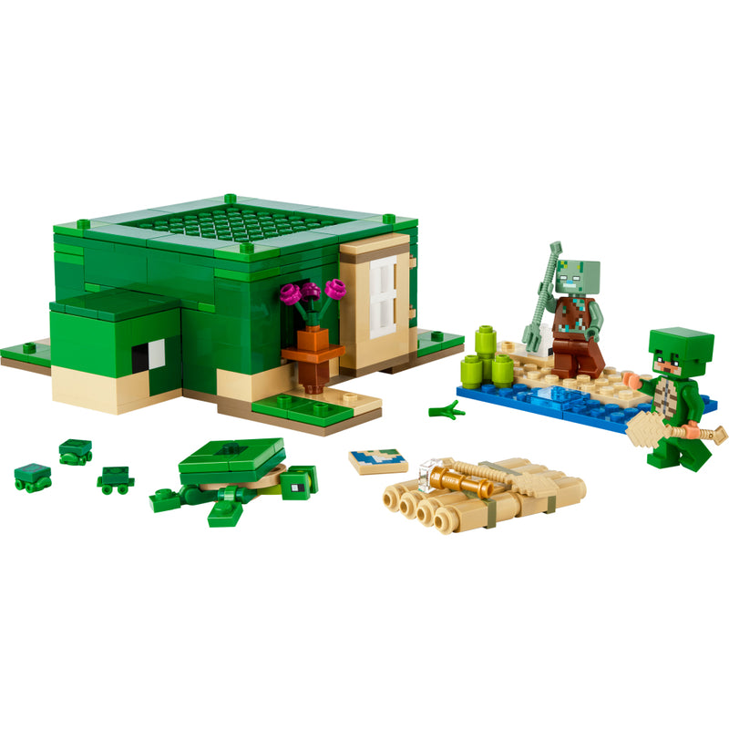 Laad de afbeelding in de Gallery-viewer, Lego Minecraft 21254 The Turtle Beach House
