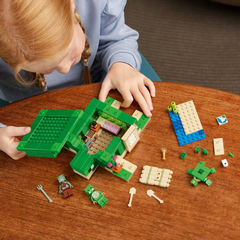 Laad de afbeelding in de Gallery-viewer, Lego Minecraft 21254 The Turtle Beach House
