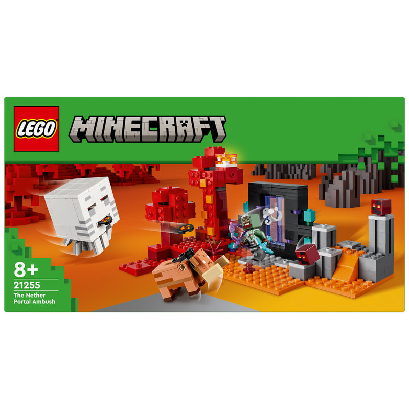 Laad de afbeelding in de Gallery-viewer, Lego Minecraft 21255 The Nether Portal Expedition
