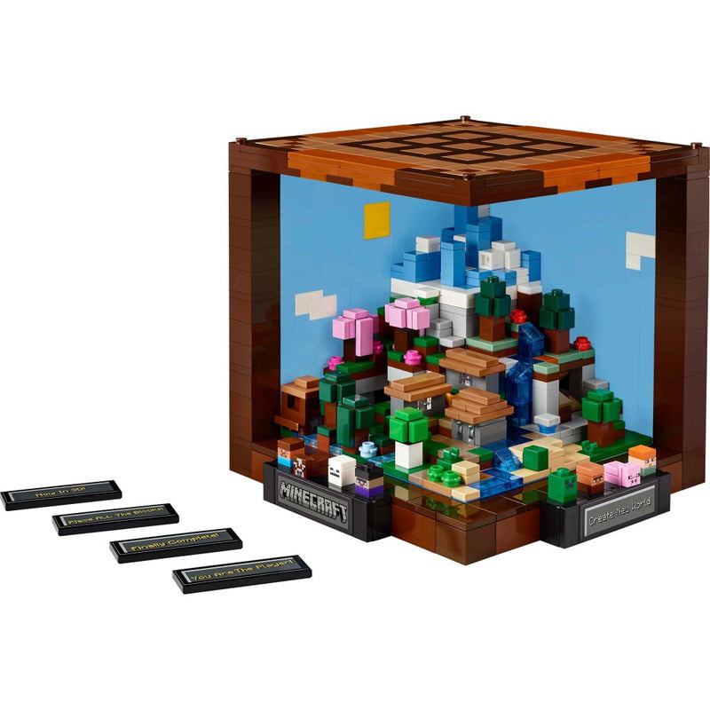Laad de afbeelding in de Gallery-viewer, Lego Minecraft 21265 The Crafting Table
