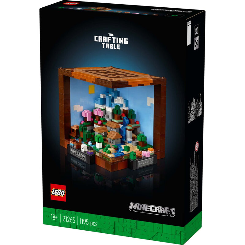 Laad de afbeelding in de Gallery-viewer, Lego Minecraft 21265 The Crafting Table

