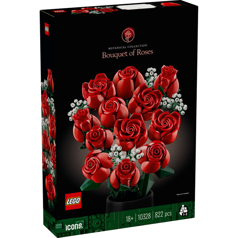 Laad de afbeelding in de Gallery-viewer, Lego Icons 10328 Botanical Rozenboeket
