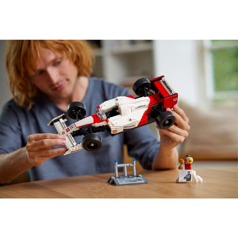 Laad de afbeelding in de Gallery-viewer, Lego Icons 10330 Mclaren Mp4/4 En Ayrton Senna
