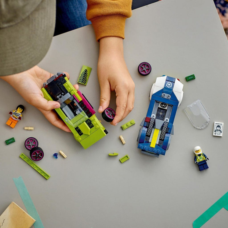 Laad de afbeelding in de Gallery-viewer, Lego City 60415 Politiewagen En Snelle Achtervolging
