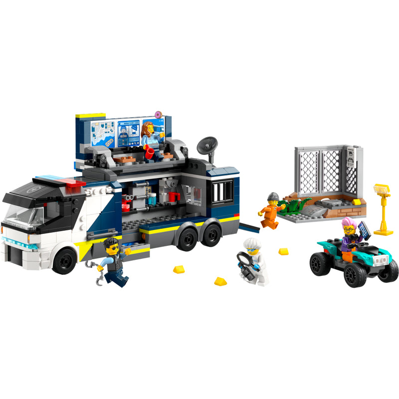 Laad de afbeelding in de Gallery-viewer, Lego City 60418 Politielaboratorium In Truck
