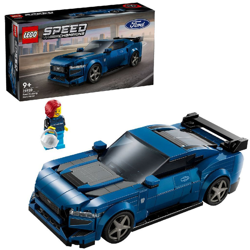 Laad de afbeelding in de Gallery-viewer, Lego Speed Champions 76920 Ford Mustang Sports Car
