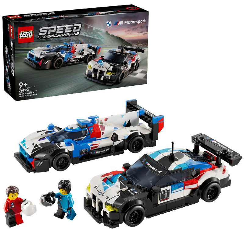 Laad de afbeelding in de Gallery-viewer, Lego Speed Champions 76922 Bmw M4 &amp; M Race Car
