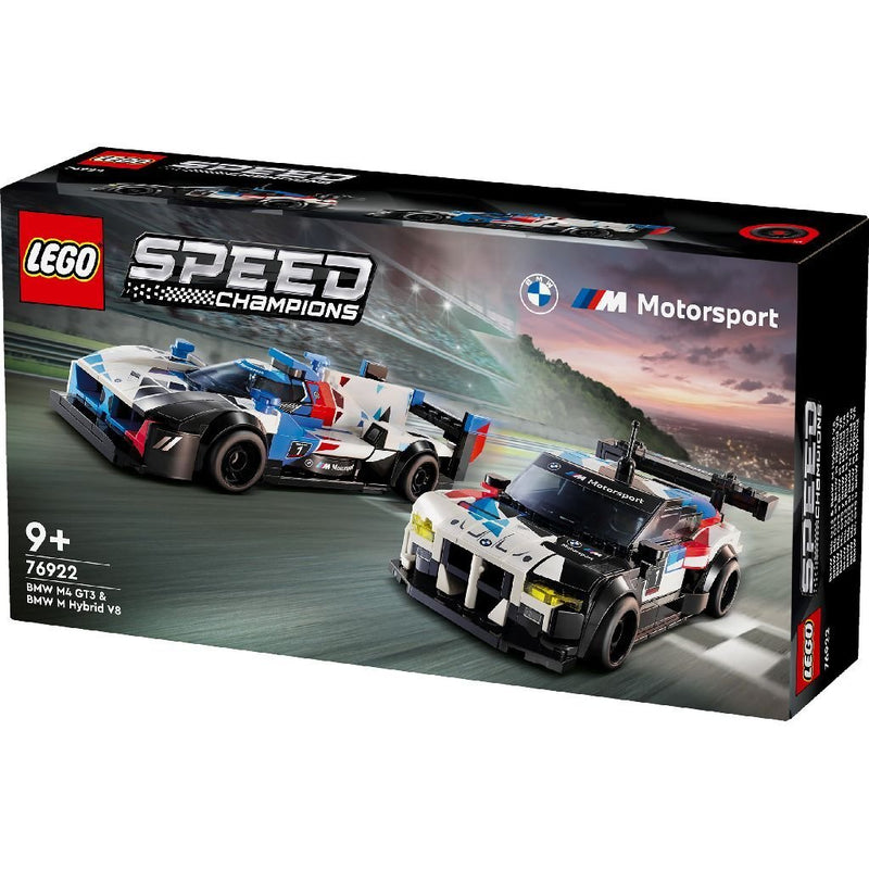 Laad de afbeelding in de Gallery-viewer, Lego Speed Champions 76922 Bmw M4 &amp; M Race Car
