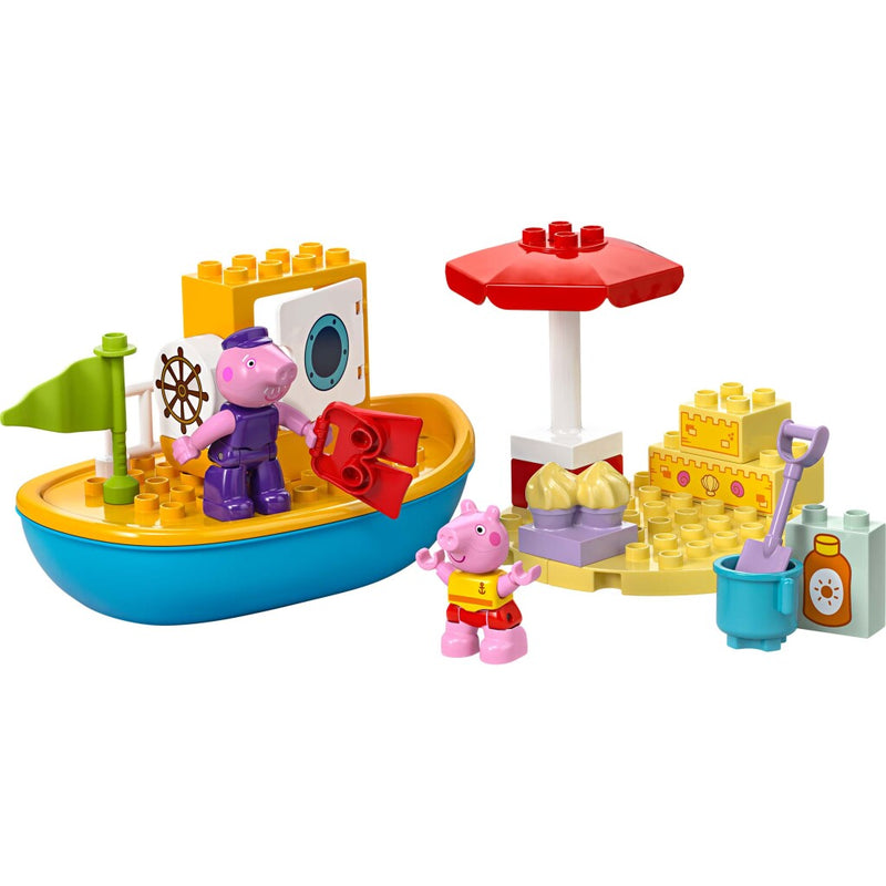 Laad de afbeelding in de Gallery-viewer, Lego 10432 Duplo Peppa Pig Bootreis
