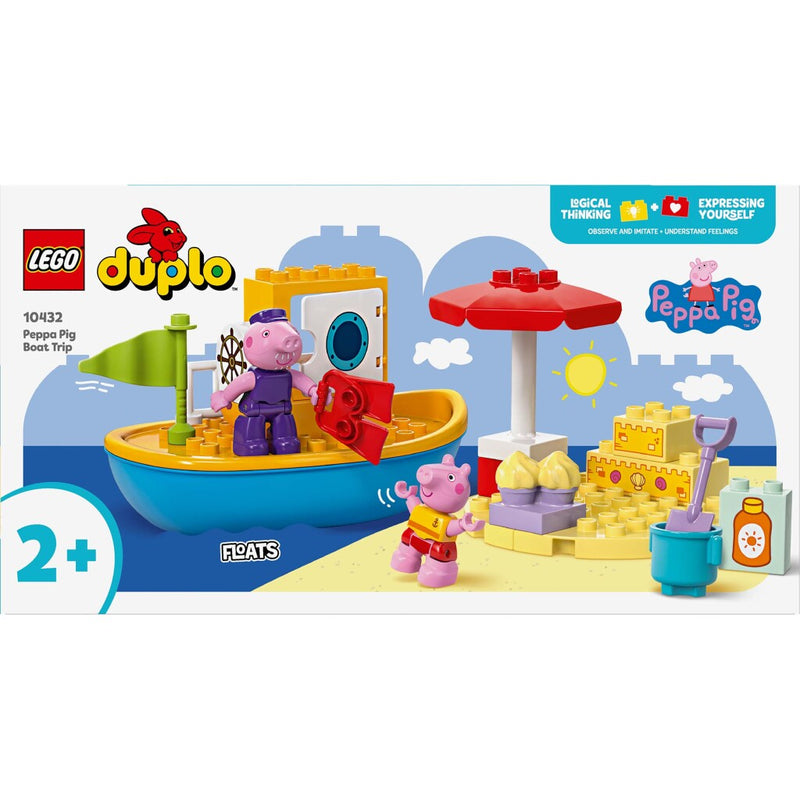 Laad de afbeelding in de Gallery-viewer, Lego 10432 Duplo Peppa Pig Bootreis
