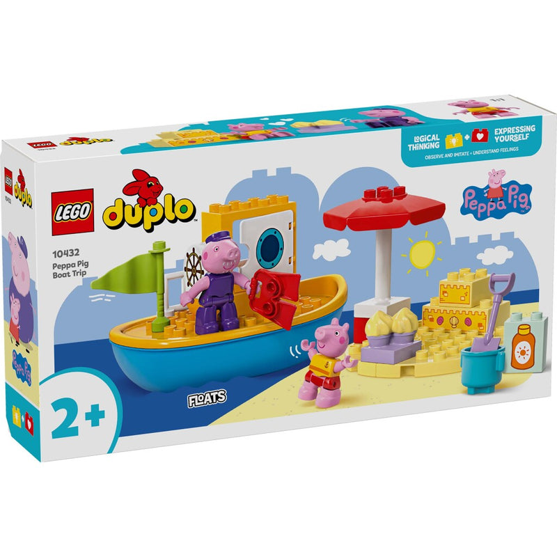 Laad de afbeelding in de Gallery-viewer, Lego 10432 Duplo Peppa Pig Bootreis
